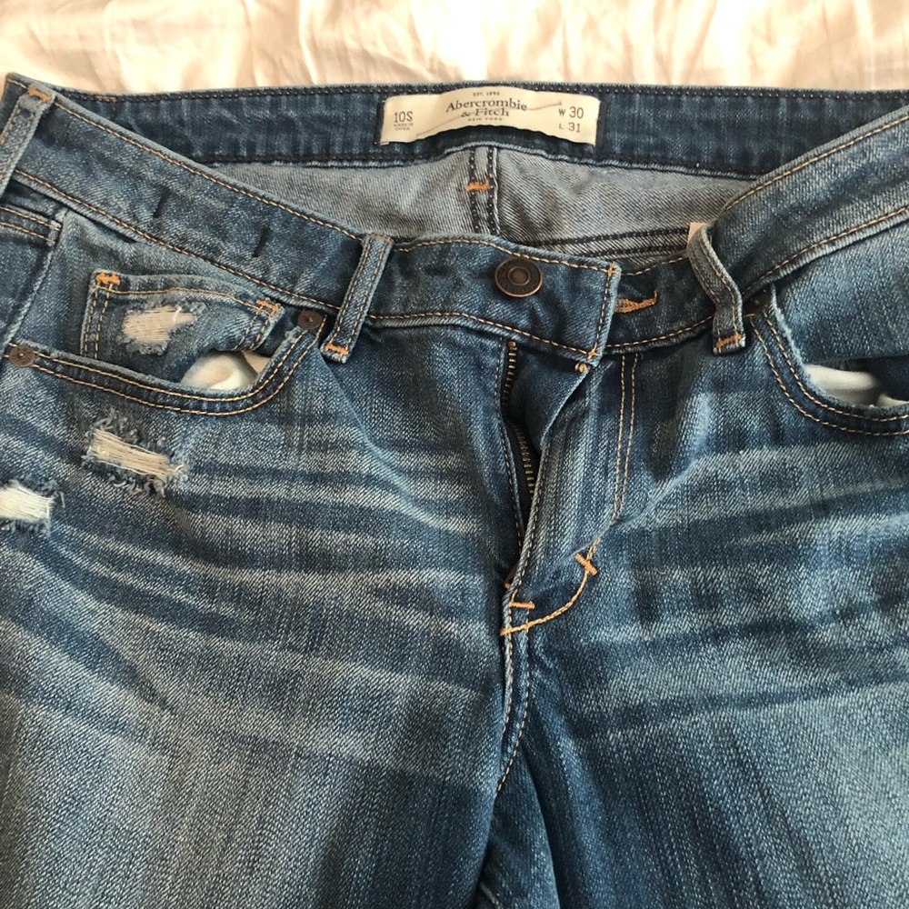 Abercrombie and Fitch straight leg/bootcut jeans